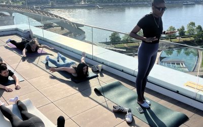 Rooftop Pilates at Millennium Gardens: wellness with a view